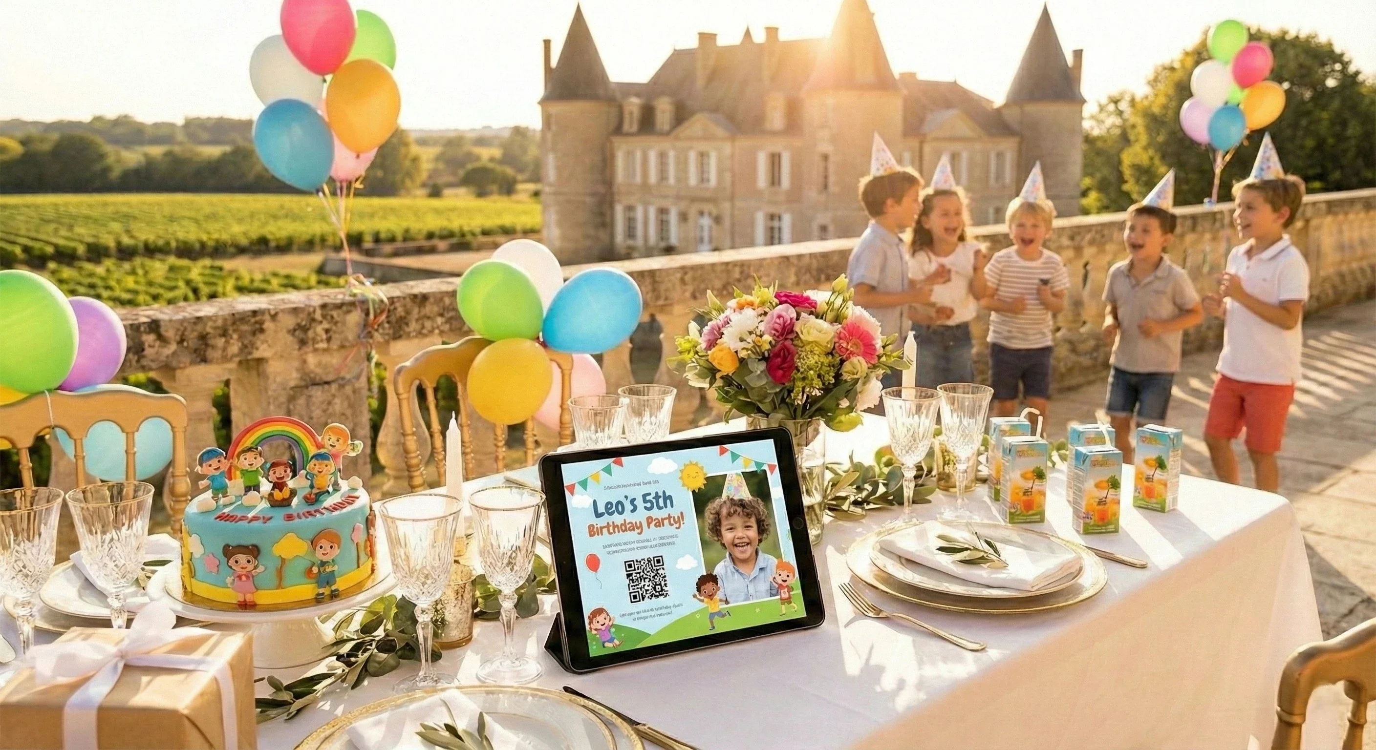 Birthday Invitation Mockup