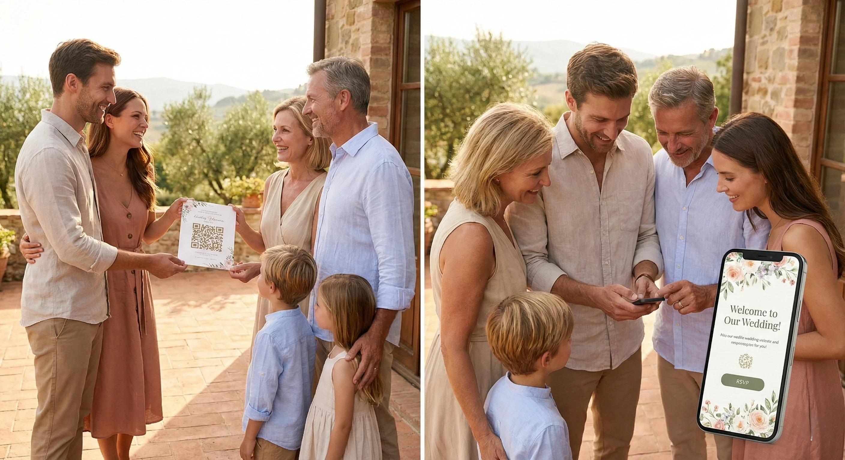 Wedding Invitation Family